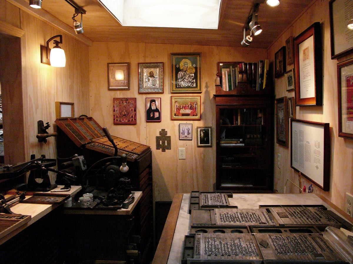 East wall of the annex